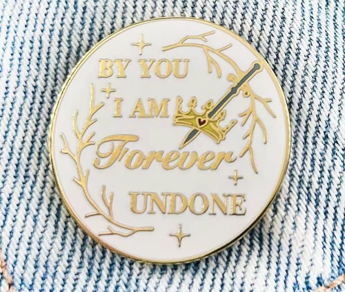 By You I Am Forever Undone Cardan Folk Of The Air Metall Emaille Pin Anstecker