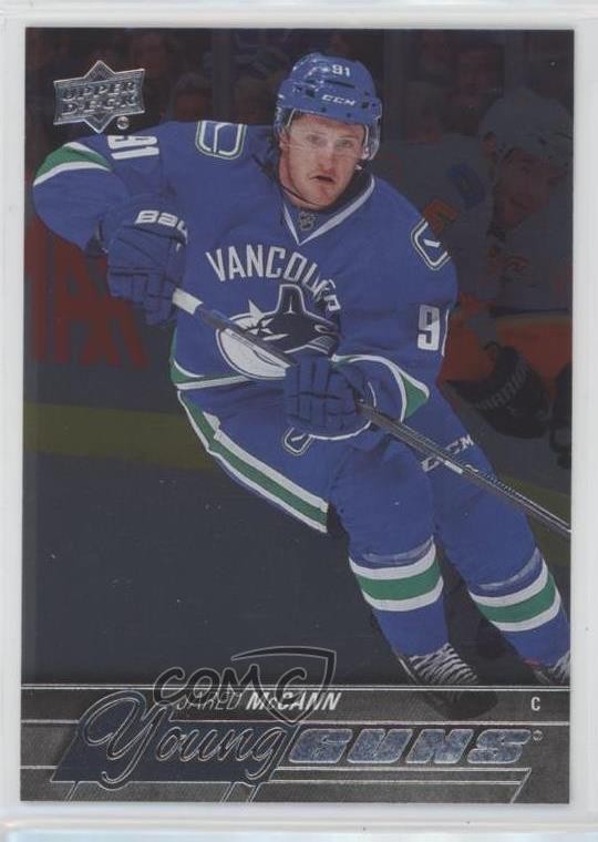 2015-16 Upper Deck Young Guns Silver Foil Board Jared McCann #219 Rookie RC 1s4