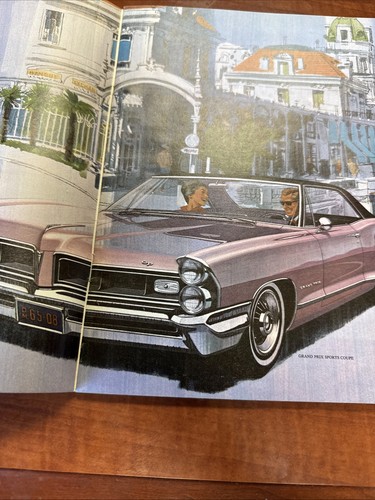 Pontiac 1965 folleto catálogo Catalina GTO LeMans Tempest Grand Prix Bonneville - Imagen 3 de 6