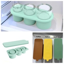 Ice Cube Tray 3 Hollow Water Cup Ice Lattice for Stanley Silicone Ice Cube Maker
