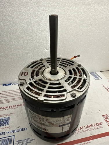 EMERSON K55HXGGM-8199, No. 1011906, Blower Motor 3/4HP, 900RPM/4SPD, #10