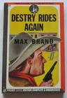 Destry Rides Again Max Brand PB 1st Pocket (1943)