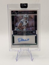 2022 Panini One Day One Jalen Tolbert #120 2/5 Rookie Auto Cowboys Dolphins RC