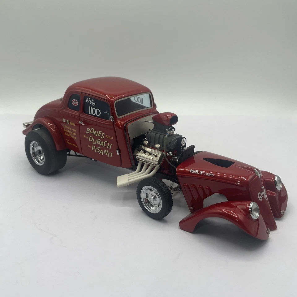 1933 Willy’s Gasser 1:18 Scale Replica Bones Dubach and Pisano MIB - Image 2 of 4