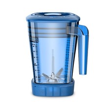 Waring CAC93X06 48 oz The Raptor&trade; Blue Copolyester Container