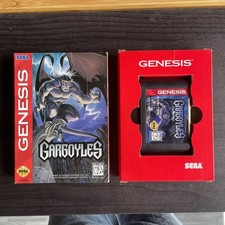 Gargoyles (Sega Genesis) Authentic - Complete Game Box Manual