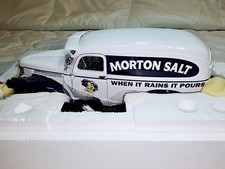 Danbury Mint Rare Mib 1941 Morton Salt Panel Delivery Truck Never Out Of Foam Danbury Mint Rare Mib 1941 Morton Salt Panel Delivery Truck Never Out Of Foam