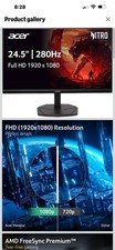 Acer Nitro 24.5 Inch gaming monitor