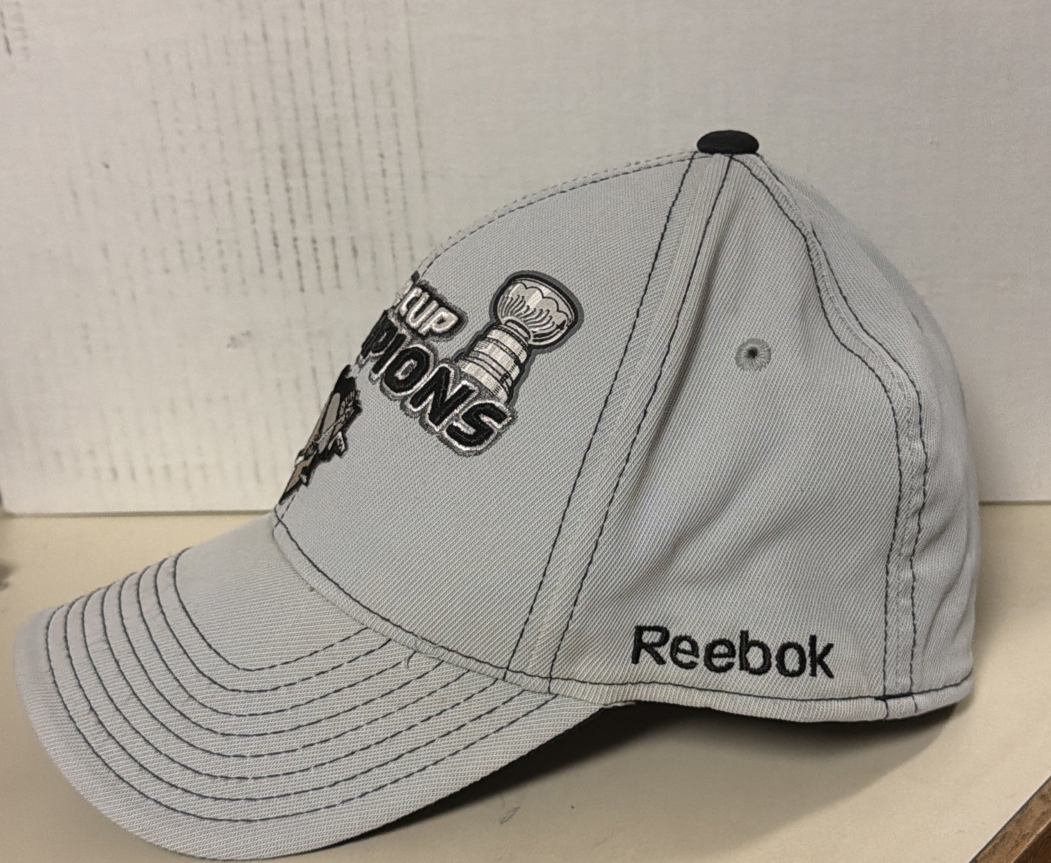 Pittsburgh Penguins Reebok Cap Hat 2009 Stanley Cup Champions Hockey NHL  NWOT thumbnail 7