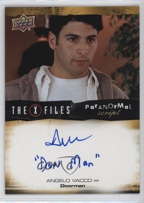 2025 The X-Files Government Conspiracies Edition Angelo Vacco Doorman Auto 1dl9