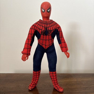 Vintage 1974 Mego Corp Spider-Man Poseable 8  Doll All Original NICE!