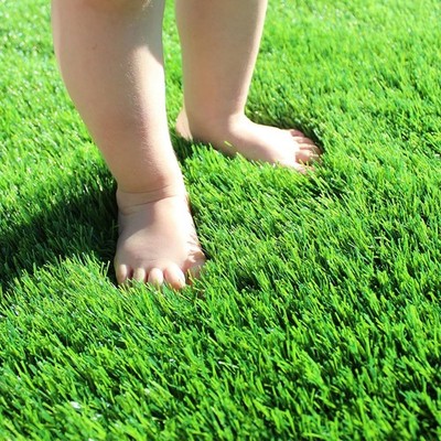 Fas Home Artificial Grass Turf 3FTX8FT, 1.38 Pile Height Realistic Synthetic ...