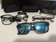 OhO Sunshine Bluetooth Audio Sunglasses + 2 More Generic Smart Glasses - Bundle