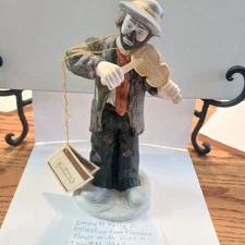 EMMETT KELLY JR. COLLECTION - CLOWN W/ VIOLIN -