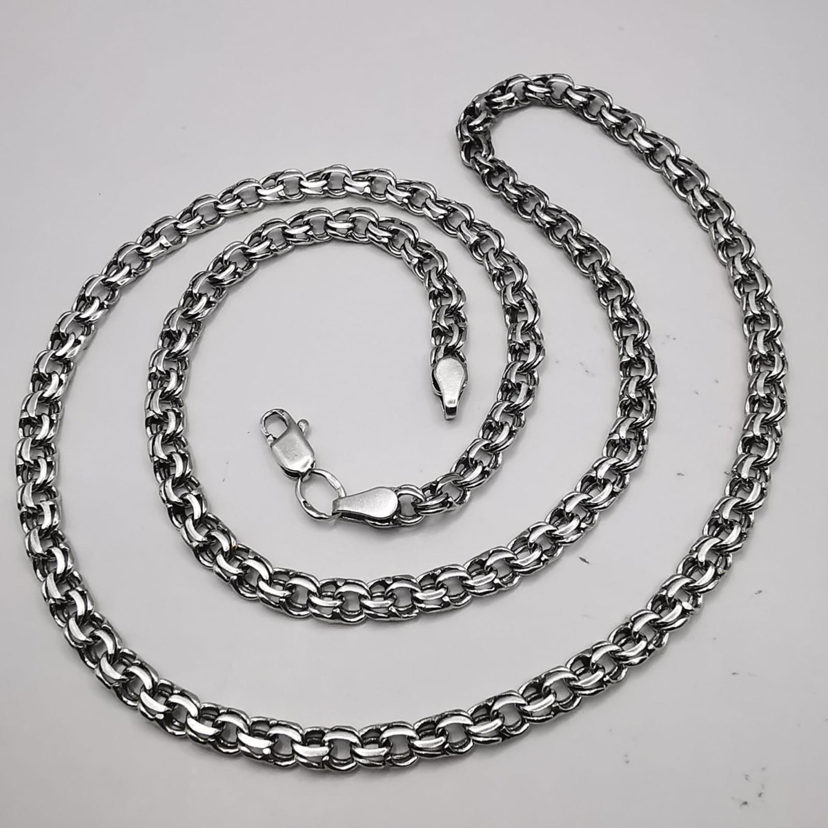 Vintage 925 Sterling Silver Chain Necklace 22 |Heavy Link