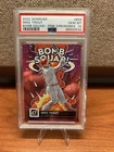 2022 Donruss Mike Trout Bomb Squad Pink Fireworks Psa10