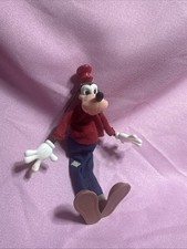 RARE Marx Toys GOOFY Bendable Figure Hong Kong 60s Walt Disney Bendy Jingle Toy