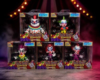 Jada MetalFigs Killer Klowns From Outer Space Die-Cast Figure Lot Complete Set