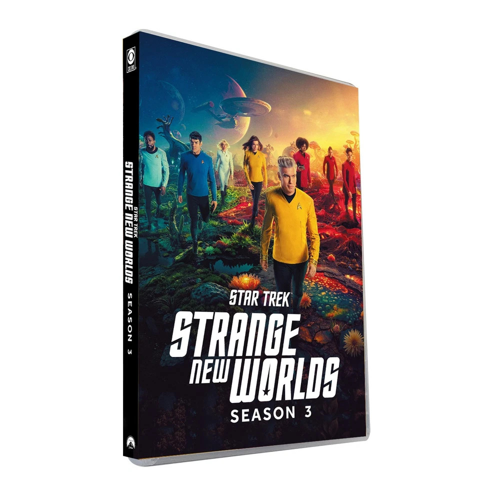 Star Trek: Strange New Worlds season 3 ( DVD -2025 -3-Disc Box Set ) New