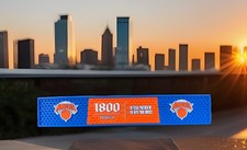 1800 Tequila/ NBA New York Knicks  Bar Rail  ...