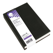Daler-Rowney Simply Sketchbook - 4in x 6in Hardbound Sketchbook - 110-Page Black