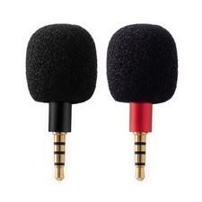 Mini Microphone Portable Small Wireless Mic for Smartphone with 3.5mm Jack