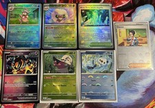 Pokémon Pokeball Holo Foil Lot (7Cards) Slowking, Whimsicott, Iron…