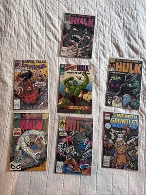 Marvel Hulk & Spider-Man Comic Lot + Tales To Astonish #85 + Infinity Gauntlet #