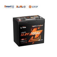 Litime Lifepo4 12V 100Ah Mini Lithium Batterie 100A Bms FüR Wohnmobil Solar Boot