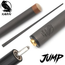 RAVEN Carbon Fiber Jump Pool Cue - Shaft Only 13.9mm, 29" Uni-Loc Joint