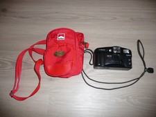 Vintage Marlboro Edition Canon Sure Shot Owl 35mm Camera W/Red Marlboro Case