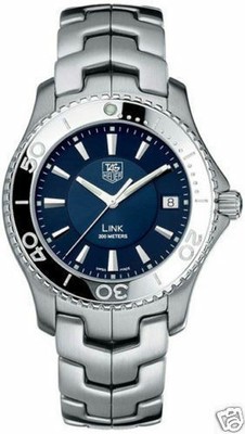 TAG Heuer Link WJ1112.BA0570 Blue Swiss Quartz Diver Steel Men's Luxury Watch