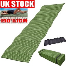 Green & Grey Folding Foam Sleeping Mat Fold Mat Army Outdoor Camping Mattress
