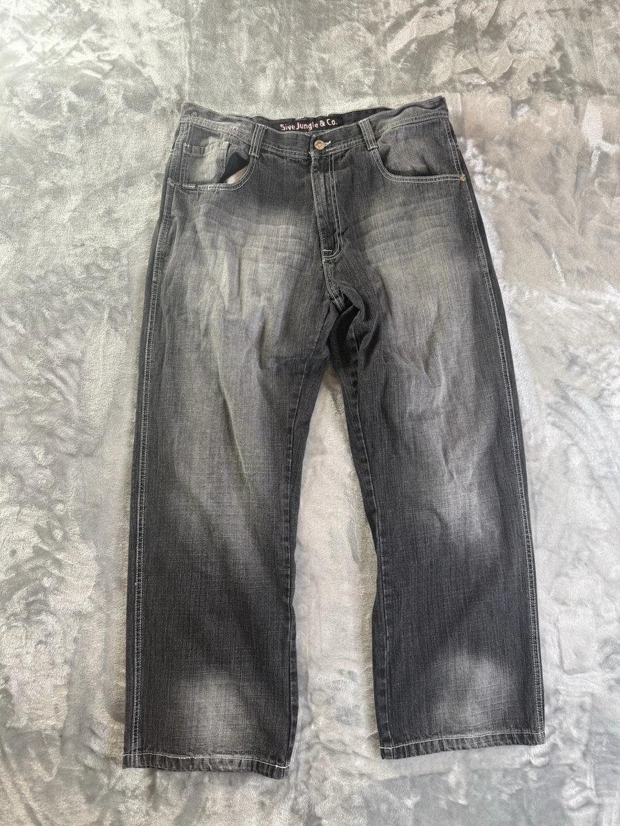 5ive Jungle Black Jeans for Men for sale | eBay