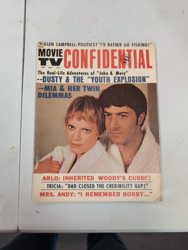 Vintage "Confidential" Magazine - September 1970