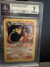2000 Team Rock Dark Charizard 4/82 Holo Rare BGS 9     9.5,9,9,10. Hand Swirl!