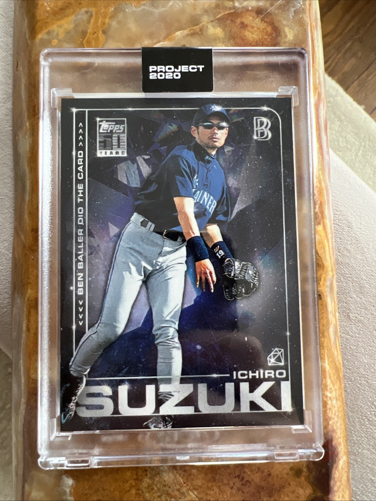 2020 Topps Project 2020 - Ichiro Suzuki #1 By Ben Baller