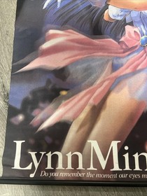 Super Dimension Fortress Macross Lin Minmay SEGA Saturn B2 Tapestry