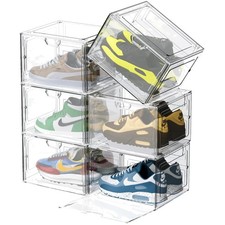 Schuhboxen Organizer-Schuhkartons durchsichtig,Transparent Schuhaufbewahrung ...