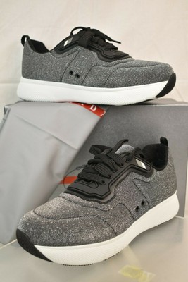 prada metallic sneakers