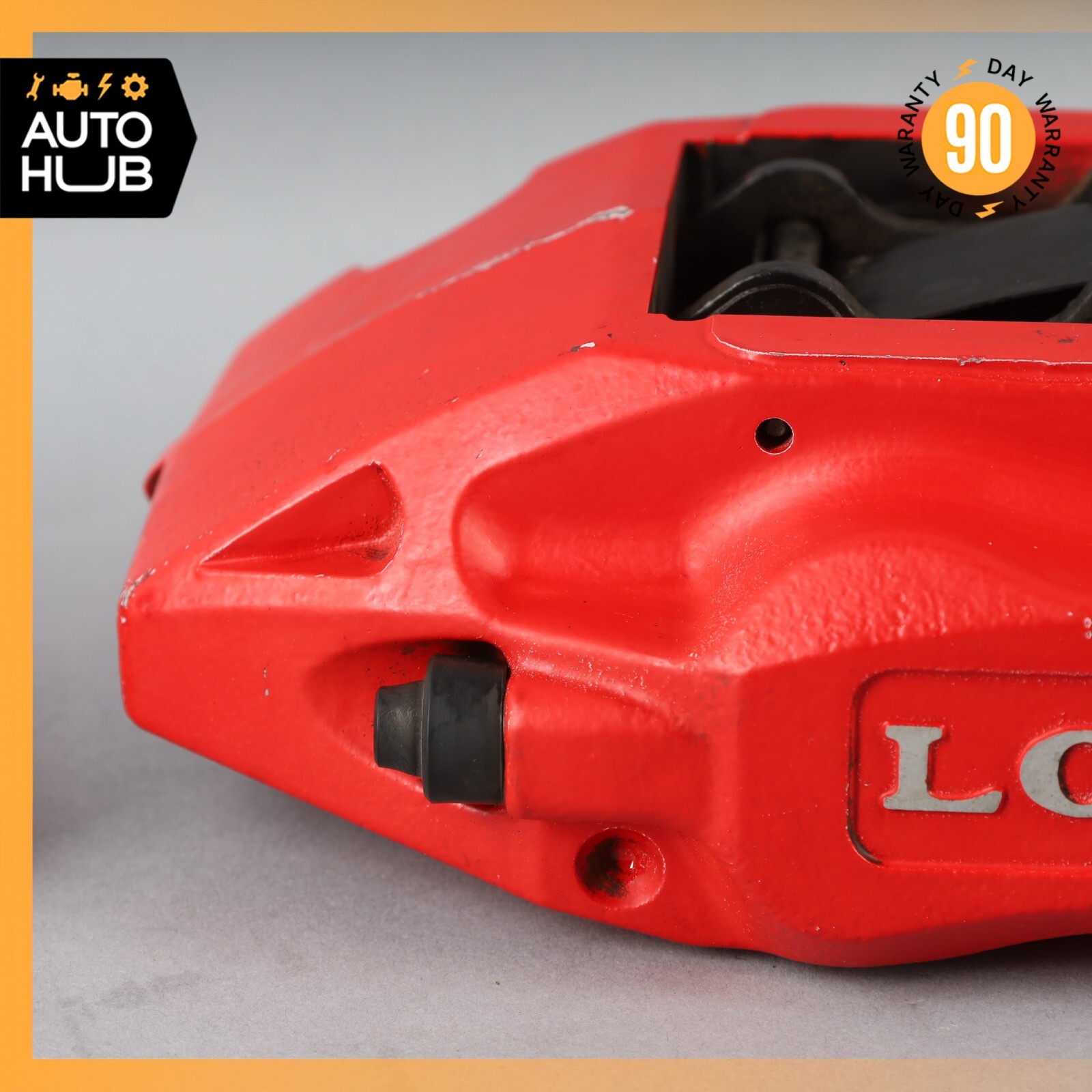 10-14 Lotus Evora Front Left & Right Brake Caliper Calipers Red Set of 2 OEM 32k