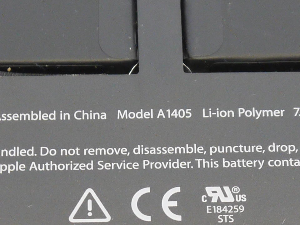 USED Battery A1405 020-7379-A For Apple MacBook Air 13" A1369 2011 A1466 2012 - Image 4 of 4