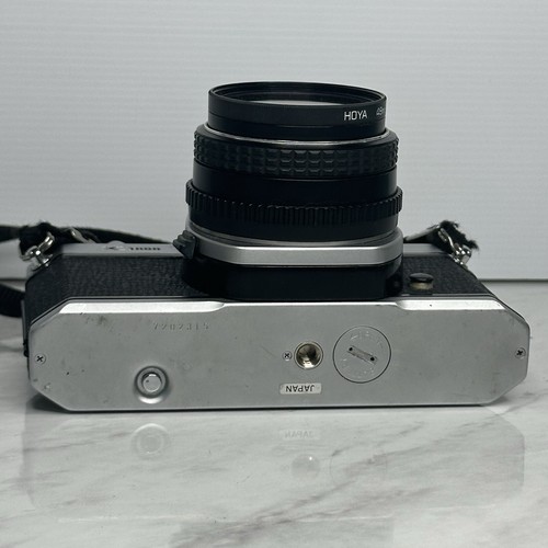 Pentax K1000 Black Silver 35mm Film Camera with 3 Lenses TESTED WITHOUT FILM - Picture 7 of 24