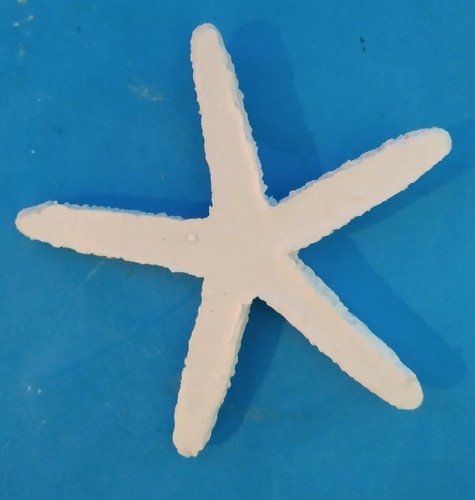 Juego de tres nuevas estatuillas de estrellas de mar blancas decoración - Imagen 4 de 4