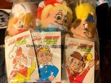 KELLOGGS BEAN BAG PLUSH Snap Crackle Pop NEW IN ORIGINAL UNOPENED PACKAGE 1997