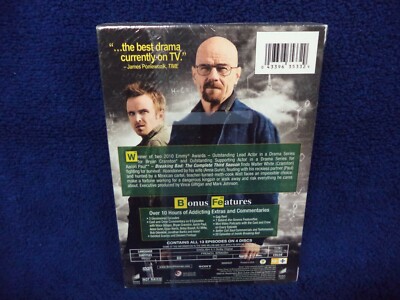 Breaking Bad: The Complete Third Season DVD SEALED 43396353329| eBay