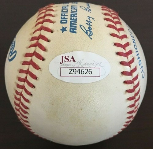 Joe DiMaggio Single Signed Baseball JSA FULL Letter of Authenticity CM18 - Picture 3 of 4