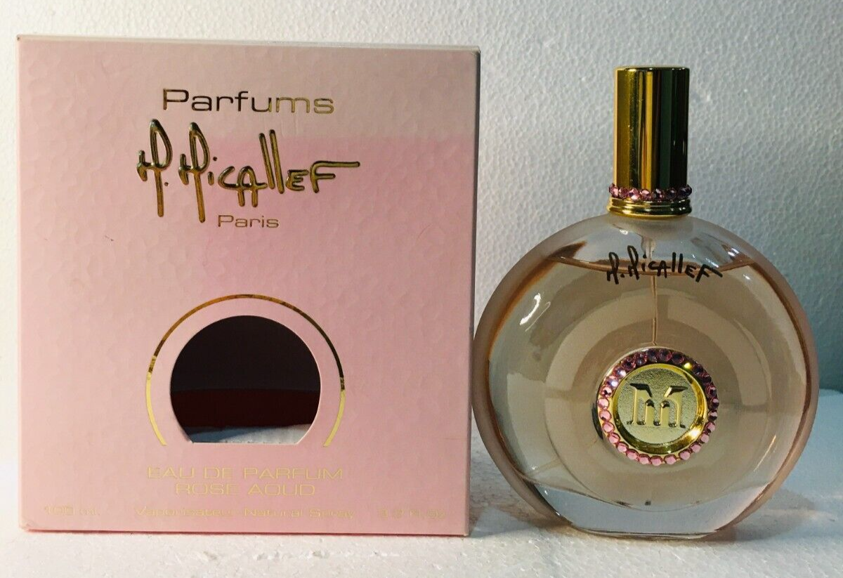 香水(女性用) M. Micallef Rose Aoud 100ml Rose Aoud M. Micallef for Women Eau de Parfum 100ml New Factory