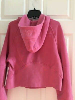 lululemon Scuba Hoodie 4 チェリーピンク系　美品 Lululemon Scuba Hoodie *Light Cotton Fleece - Feather Pink