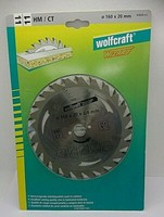 Wolfcraft Hm-KreissäGeblatt 160X20X2.4 Mm 24 ZäHne SäGeblatt